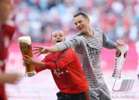 Fussball 1. Bundesliga Saison 17/18: Meister FC Bayern Muenchen