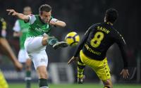 FUSSBALL, 1. BUNDESLIGA, 12. Spieltag: Bremen - Dortmund