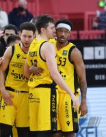 Basketball 2. Bundesliga 2021/2022: Tigers Tuebingen - Nuernberg Falcons