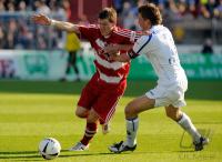 FUSSBALL 1. BUNDESLIGA: Karlsruher SC - Bayern Muenchen