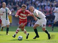 FUSSBALL 1. BUNDESLIGA: Bayern Muenchen - Gladbach