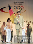 Praesentation der Olympia-Kleidung in Duessedlorf
