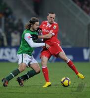 Fussball 1. Bundesliga  09/10  FC Bayern Muenchen  -  SV Werder Bremen
