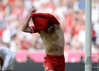 Fussball  1. Bundesliga  13/14: JUBEL Franck Ribery (FC Bayern Muenchen)