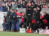 Fussball 1. Bundesliga  Saison 2010/2011:  VfB Stuttgart - FC Schalke 04