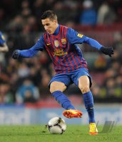 FUSSBALL International  COPA DEL REY  11/12: Cristian Tello (Barca)