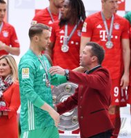Fussball 1. Bundesliga Saison 18/19: Meister FC Bayern Muenchen