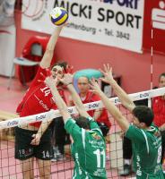 Volleyball 1. Bundesliga TV Rottenburg - Netzhoppers Koenigs Wustershausen