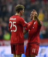 Fussball CHL 15/16 Gruppenphase: FC Bayern Muenchen - Arsenal London