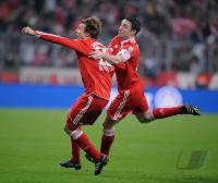 Fussball 1. Bundesliga : FC Bayern Muenchen - Borussia Moenchengladbach