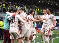 FUSSBALL CHAMPIONS LEAGUE SAISON 24/25
Viertelfinal Rueckspiel, Inter Mailand - FC Bayern Muenchen