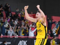 Basketball 2. Bundesliga 2021/2022: Tigers Tuebingen - wiha Panthers Schwenningen