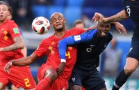 FUSSBALL WM 2018 Halbfinale: Frankreich - Belgien