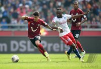 Fussball, 1. Bundesliga  Saison 2013/2014: Hannover 96 -  Hamburger SV