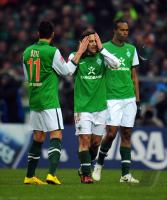 FUSSBALL, 1. BUNDESLIGA, 19. Spieltag: Bremen - Bayern