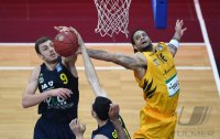 Basketball 1. Bundesliga 16/17 Hauptrunde: Walter Tigers Tuebingen - Alba Berlin