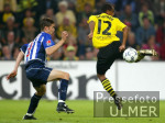 Fussball Bundesliga: Dortmund - Berlin, Zweikampf