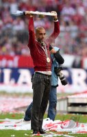 Fussball, 1. Bundesliga  Saison 13/14: JUBEL Trainer Pep Guardiola (FC Bayern Muenchen)