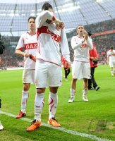 Fussball: 1. Bundesliga Saison 2010/2011: Leverkusen - Stuttgart