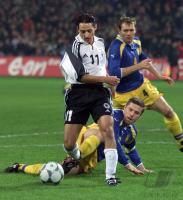Spielszene WM Quali   Deutschland - Ukraine