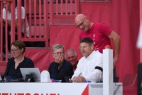 Handball Bundesliga Frauen am 13.09.2025 in Tuebingen (Paul Horn-Arena)