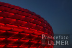 Fussball Stadiontest Allianz Arena