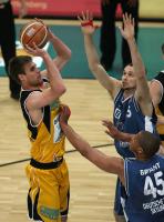 Basketball 1. Bundesliga  06/07 Walter Tigers Tuebingen  - Skyliners Frankfurt