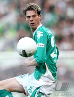 Fussball 1. Bundesliga: Werder, BOROWSKI Einzelaktion