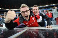 Fussball Champions League Finale 2013:  Borussia Dortmund - FC Bayern Muenchen, PUBLIC VIEWING