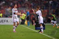 Fussball CHL  Saison 2014/2015: AS Rom - FC Bayern Muenchen