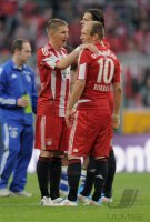 Fussball 1. Bundesliga 10/11 : FC Bayern Muenchen - FC Schalke 04