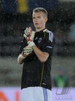 Fussball International EM 2012-Qualifikation:  Torwart Lukas Hradecky (Finnlamd)