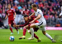 Fussball 1. Bundesliga Saison 21/22: FC Bayern Muenchen -  TSG 1899 Hoffenheim