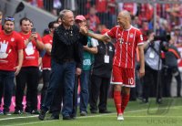 Fussball 1. Bundesliga Saison 16/17: FC Bayern Muenchen - SC Freiburg