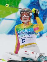 Olympische Spiele 2010 VANCOUVER:  JUBEL RIESCH - SKI ALPIN  FRAUEN