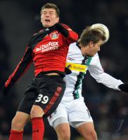 FUSSBALL, 1. BUNDESLIGA, 17. Spieltag: Leverkusen - Moenchengladbach