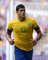 FUSSBALL Olympia 2012 FINALE: HULK (Brasilien)