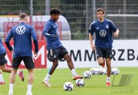 Fussball Training Deutsche Nationalmannschaft in Stuttgart: Thomas Mueller (Deutschland)