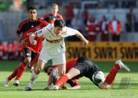 FUSSBALL  1. BUNDESLIGA  09/10    VfB Stuttgart - Bayer Leverkusen