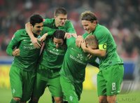 Fussball 1. Bundesliga  Saison 2011/2012:  1.FSV Mainz 05 - SV Werder Bremen
