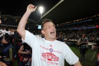 FUSSBALL  International CHL 09/10: Olympique lyon - FC Bayern  Muenchen