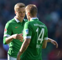 Fussball, 1. Bundesliga  Saison 2013/2014: SV Werder Bremen - Hertha BSC Berlin