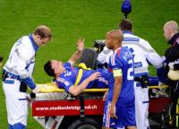 FUSSBALL EURO 2008: VERLETZUNG RIBERY (Frankreich)