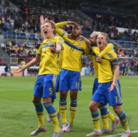 Fussball U 21 Europameisterschaft 2015: JUBEL Schweden