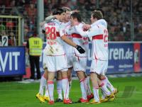 FUSSBALL 1. BUNDESLIGA  09/10   SC Freiburg  - VfB Stuttgart