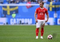FUSSBALL WM 2018 Achtelfinale: Schweden - Schweiz
