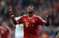 Fussball  1. Bundesliga Saison 2013/2014: FC Bayern Muenchen - Borussia Moenchengladbach
