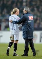 Fussball 1. Bundesliga 19. Spieltag: Arminia Bielefeld - Hertha BSC Berlin