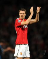 Fussball CHL  Saison 2010/2011:  Jonny Evans  (Manchester United FC)