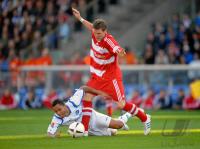 FUSSBALL 1. BUNDESLIGA: Karlsruher SC - Bayern Muenchen